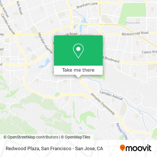 Redwood Plaza map