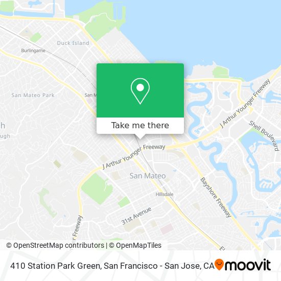 410 Station Park Green map