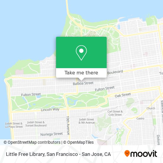 Mapa de Little Free Library