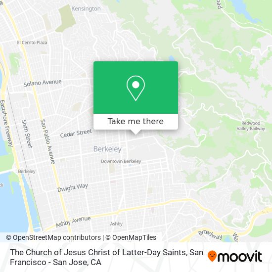 Mapa de The Church of Jesus Christ of Latter-Day Saints