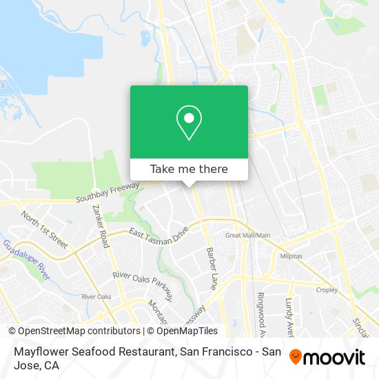 Mayflower Seafood Restaurant map