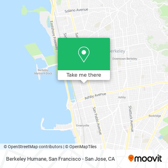Berkeley Humane map