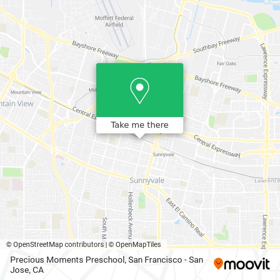 Precious Moments Preschool map