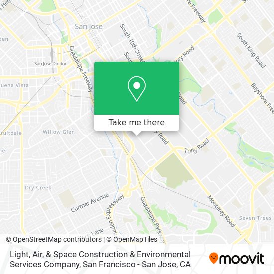 Mapa de Light, Air, & Space Construction & Environmental Services Company