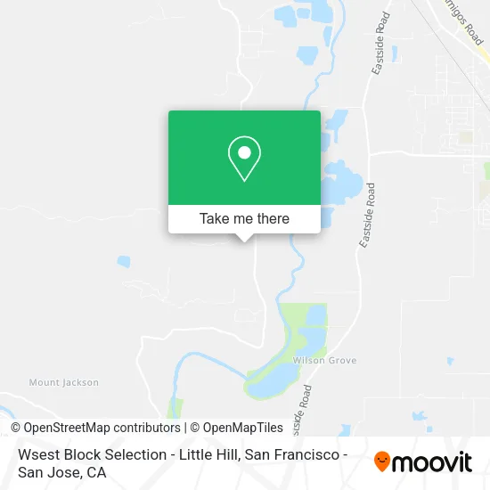 Wsest Block Selection - Little Hill map