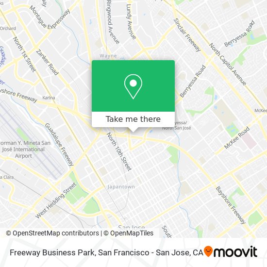 Freeway Business Park map