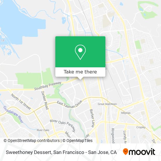 Sweethoney Dessert map