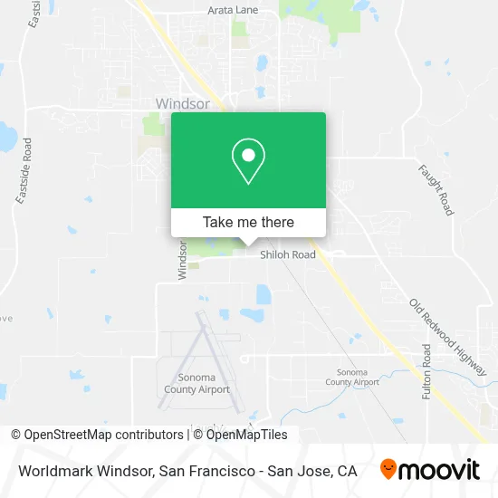 Worldmark Windsor map