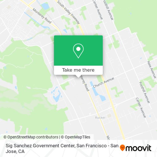 Sig Sanchez Government Center map