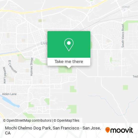 Mochi Chelmo Dog Park map
