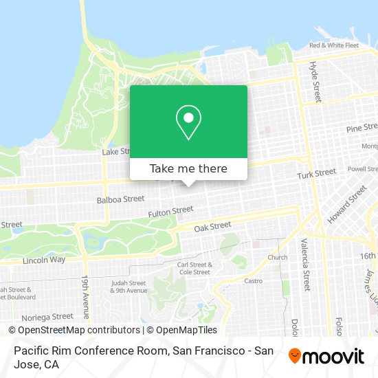 Pacific Rim Conference Room map