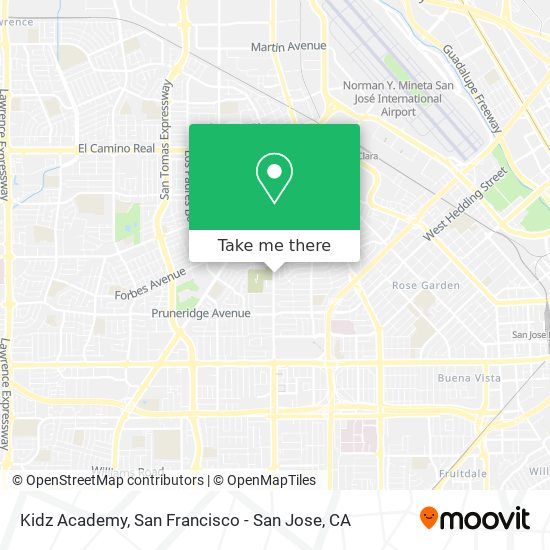 Kidz Academy map