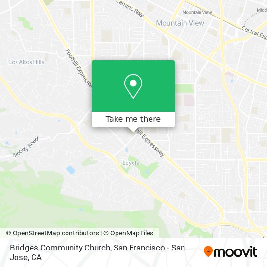 Bridges Community Church map