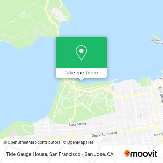 Mapa de Tide Gauge House