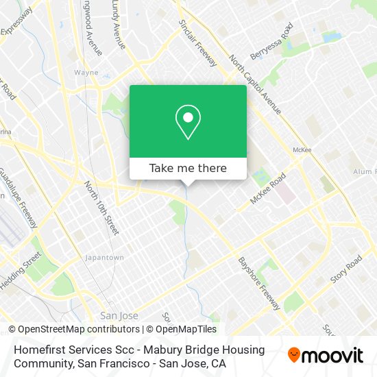 Homefirst Services Scc - Mabury Bridge Housing Community map