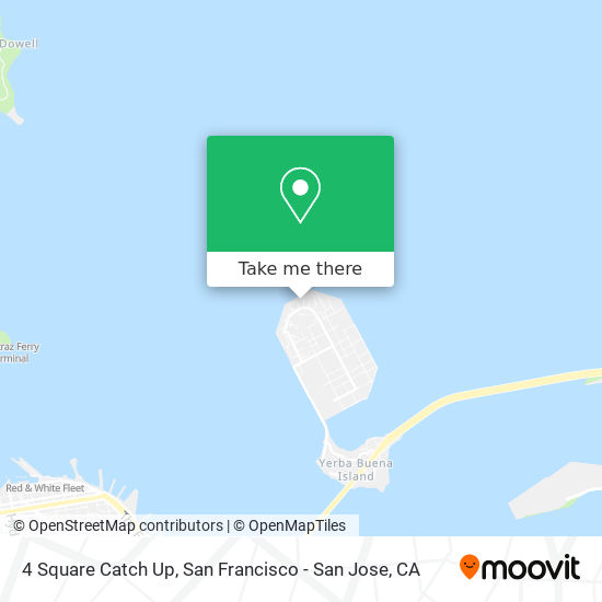 4 Square Catch Up map