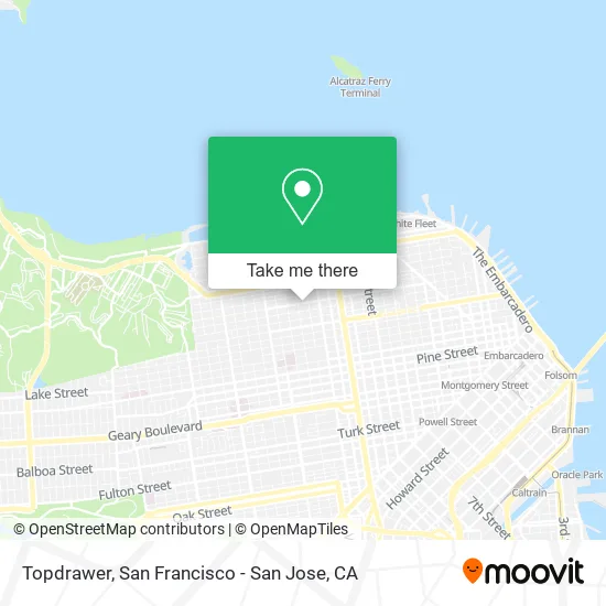 Mapa de Topdrawer