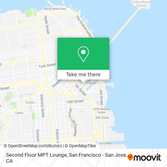 Mapa de Second Floor MPT Lounge
