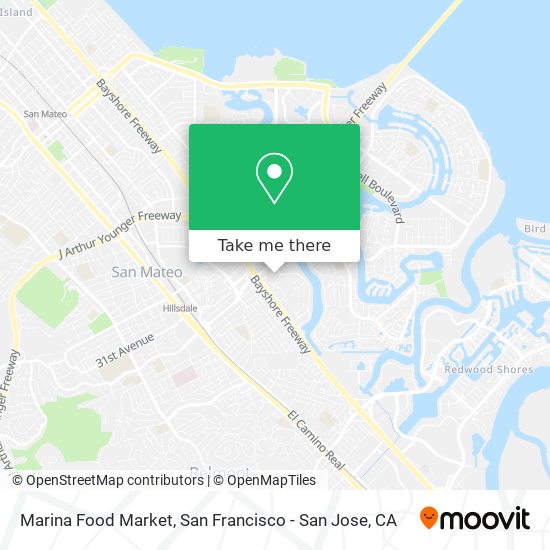 Marina Food Market map