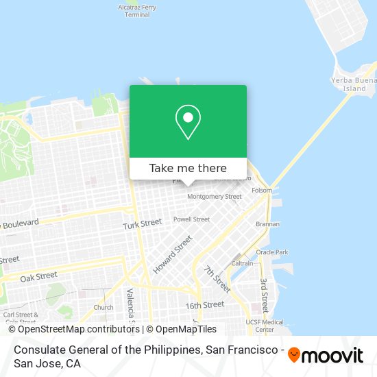 Consulate General of the Philippines map