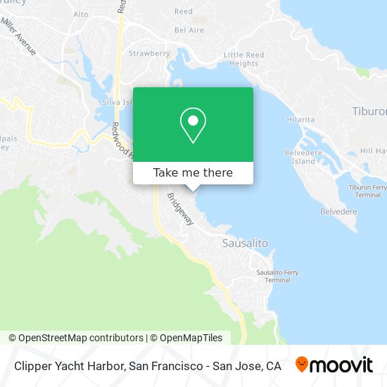 Clipper Yacht Harbor map