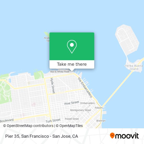 Pier 35 map