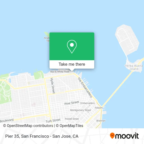 Pier 35 map
