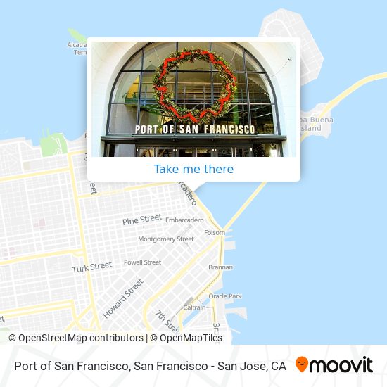 Mapa de Port of San Francisco