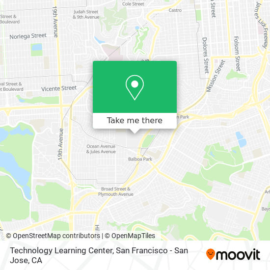 Technology Learning Center map