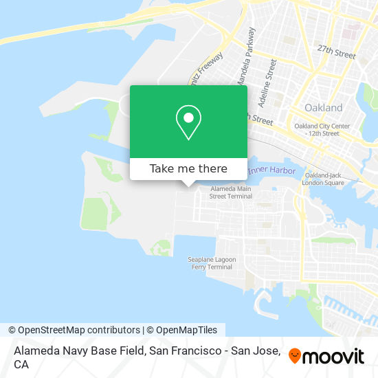 Alameda Navy Base Field map