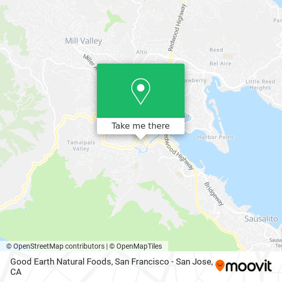 Mapa de Good Earth Natural Foods