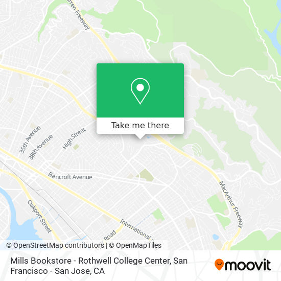 Mills Bookstore - Rothwell College Center map