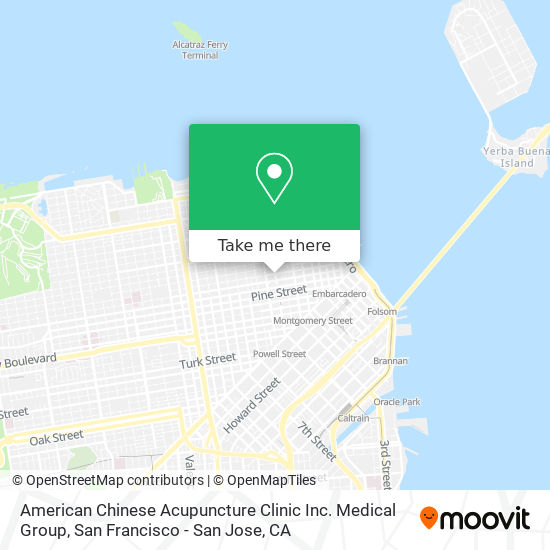 Mapa de American Chinese Acupuncture Clinic Inc. Medical Group