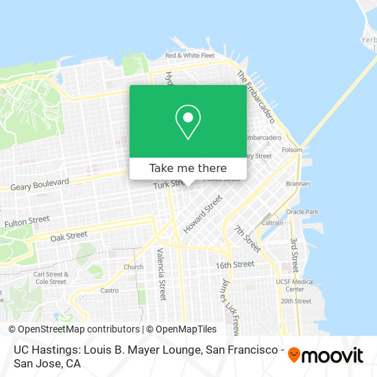 Mapa de UC Hastings: Louis B. Mayer Lounge