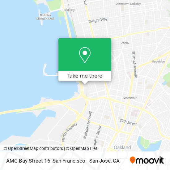 Mapa de AMC Bay Street 16