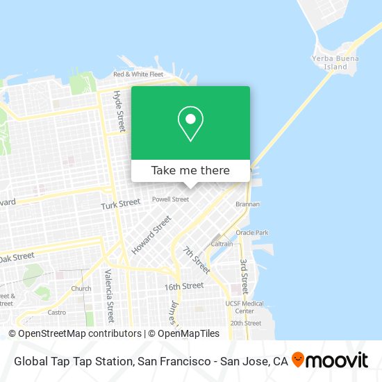 Mapa de Global Tap Tap Station