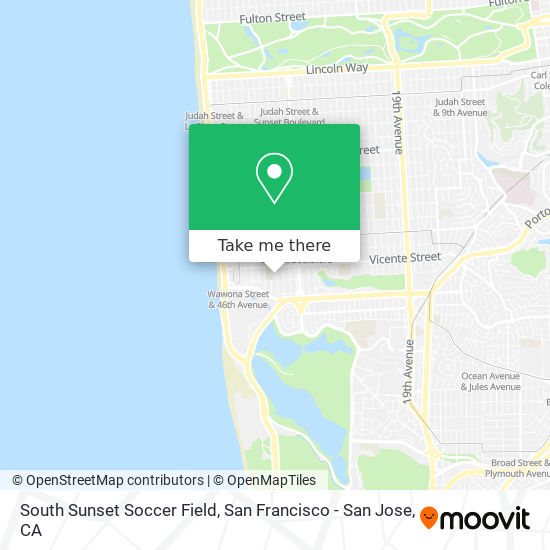 Mapa de South Sunset Soccer Field