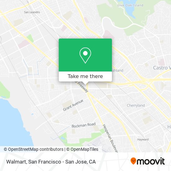 Walmart map