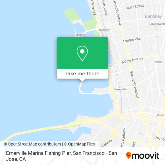 Emerville Marina Fishing Pier map