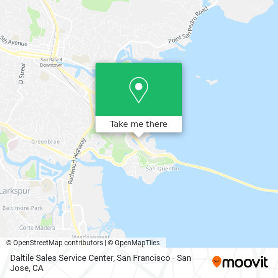 Daltile Sales Service Center map