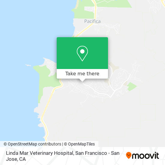 Mapa de Linda Mar Veterinary Hospital