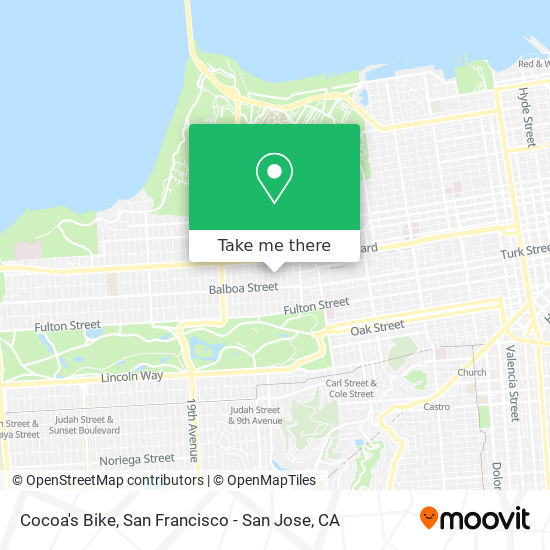 Mapa de Cocoa's Bike