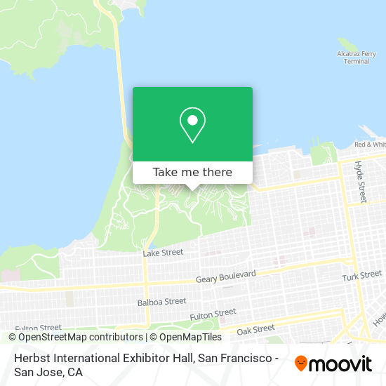 Mapa de Herbst International Exhibitor Hall