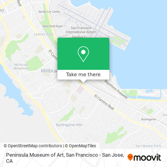 Peninsula Museum of Art map