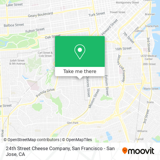 24th Street Cheese Company map