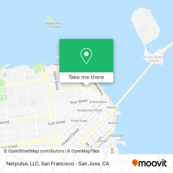 Netpulse, LLC map