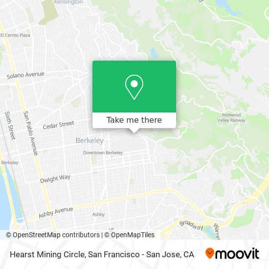 Hearst Mining Circle map