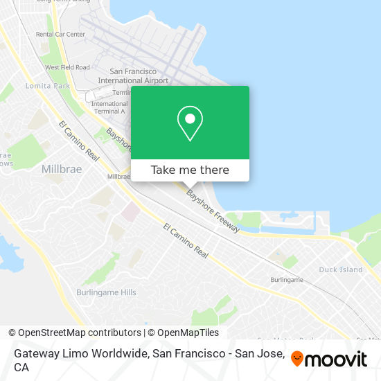 Gateway Limo Worldwide map