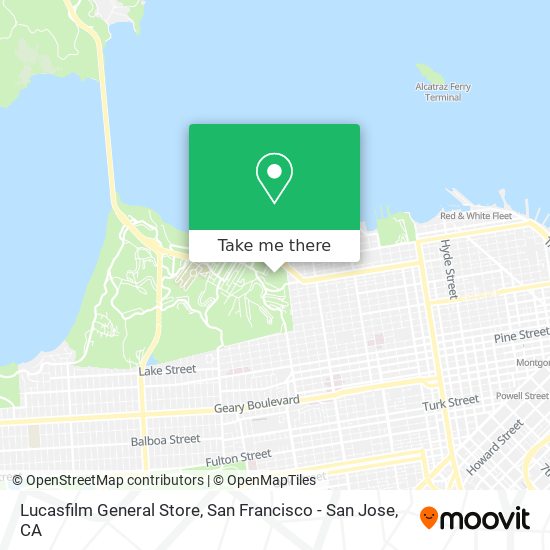 Lucasfilm General Store map