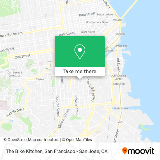 The Bike Kitchen map